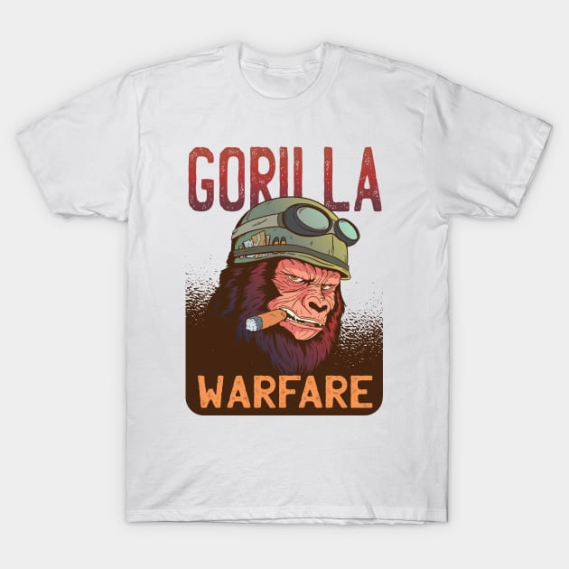 GORILLA WARFARE T-Shirt by jasebro